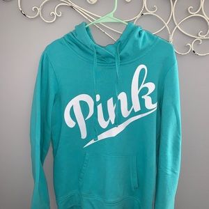 Victoria’s Secret Pink Brand Teal Hoodie